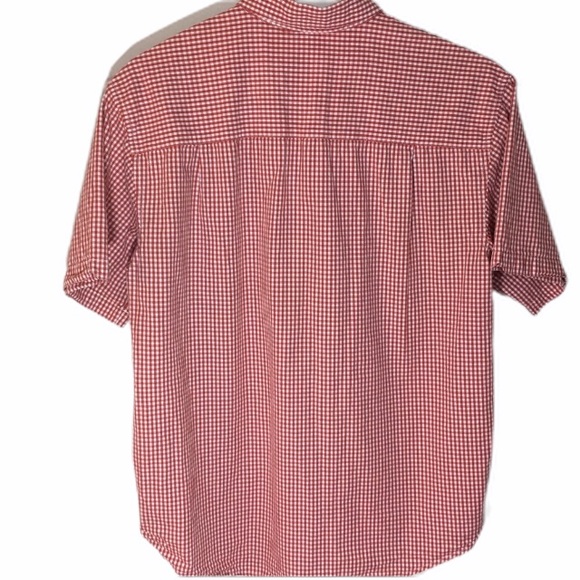 IZOD red checked Button Down - Picture 3 of 6